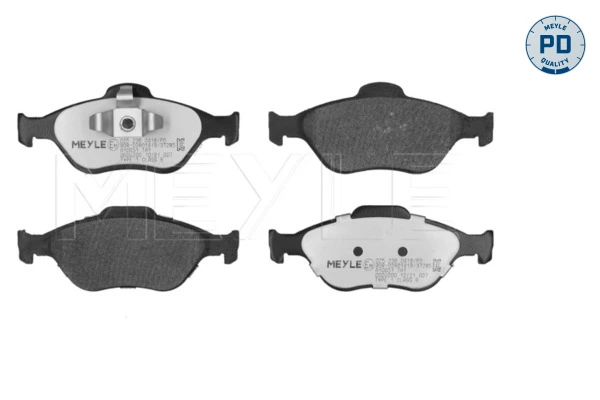 Compre Sapatas do freio dianteiras de disco Ford Fiesta 