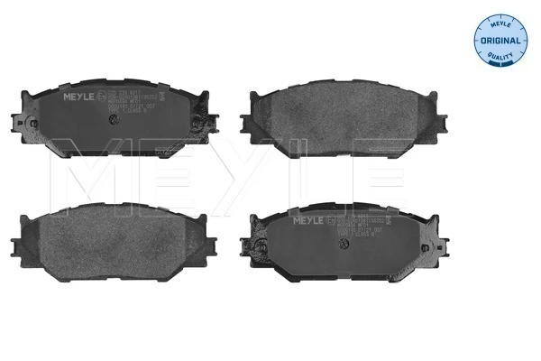 Sapatas do freio dianteiras de disco para Lexus IS  E2
