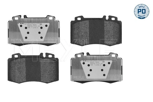 Sapatas do freio dianteiras de disco Mercedes S  W220