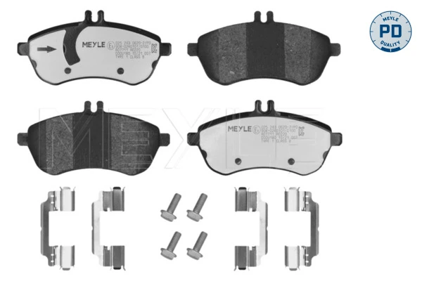 Compre 1623054980 Peugeot/Citroen Sapatas do freio dianteiras de disco