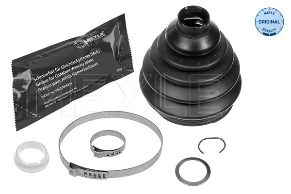 Bota de proteção externa de junta homocinética do semieixo dianteiro para Volkswagen Polo V 6R1, 6C1