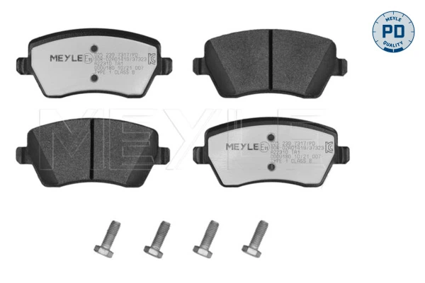  Sapatas do freio dianteiras de disco Renault DUSTER I SUV (HS) (2010 - 2026) I
