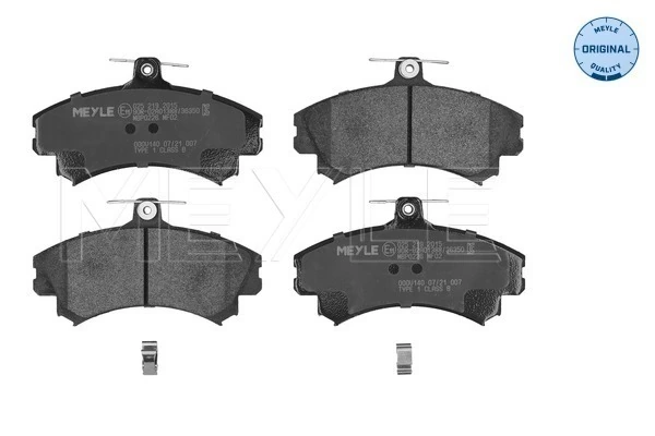 1617268380 Peugeot/Citroen Sapatas do freio dianteiras de disco