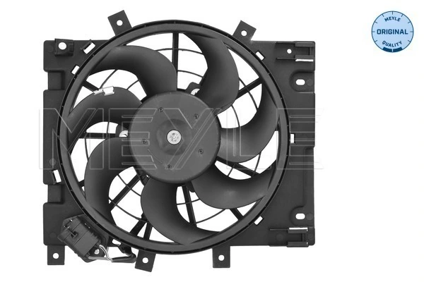 Ventilador elétrico de esfriamento montado (motor + roda de aletas) Opel Zafira A F75