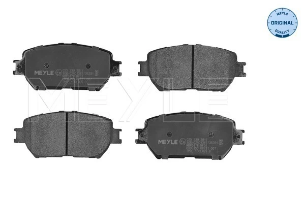 Sapatas do freio dianteiras de disco para Mazda 323 F VI BJ