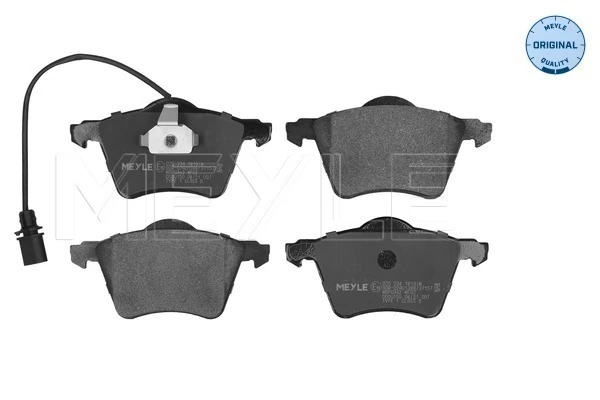 Sapatas do freio dianteiras de disco Volkswagen Sharan I 7M8, 7M9, 7M6
