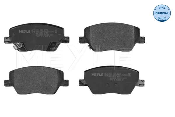 Sapatas do freio dianteiras de disco para Fiat Tipo EGEA 356