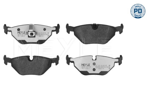  Sapatas do freio traseiras de disco BMW 3 sedan (E36) (1990 - 1998) 