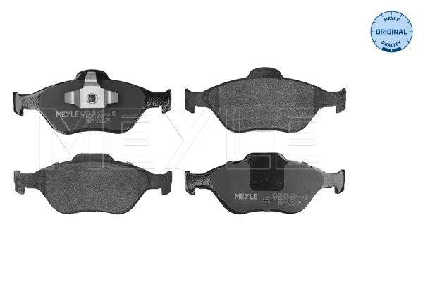  Sapatas do freio dianteiras de disco Ford Fiesta Mk4 hatchback (JAS, JBS) (1996 - 2002) Mk4