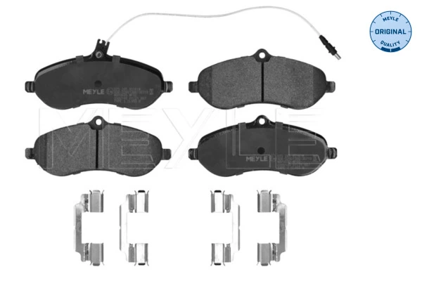 Sapatas do freio dianteiras de disco Peugeot Expert  VF