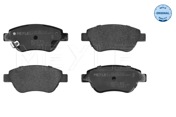 Sapatas do freio dianteiras de disco Peugeot/Citroen 1617262380 preço, a partir de 32,81 USD