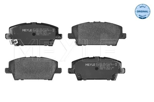 Sapatas do freio dianteiras de disco Honda Civic VIII FK, FN
