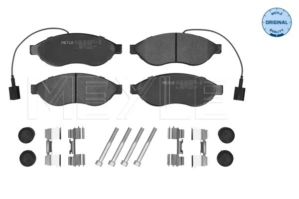 Compre Sapatas do freio dianteiras de disco Fiat Ducato 3