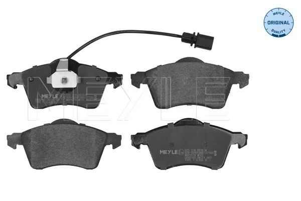  Sapatas do freio dianteiras de disco Volkswagen Transporter T4 сaixa (70A, 70H, 7DA, 7DH) (1990 - 2003) T4