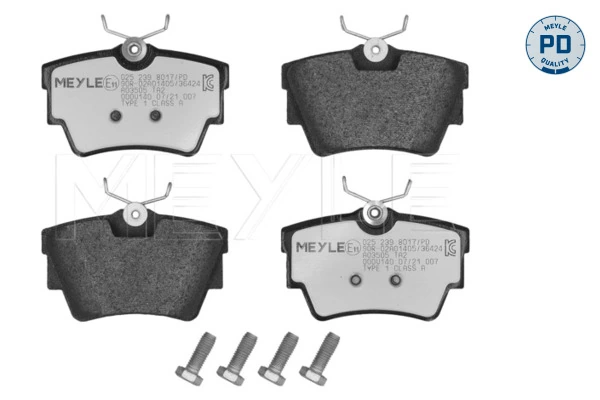  Sapatas do freio traseiras de disco Renault Trafic II сaixa (FL) (2001 - 2014) II