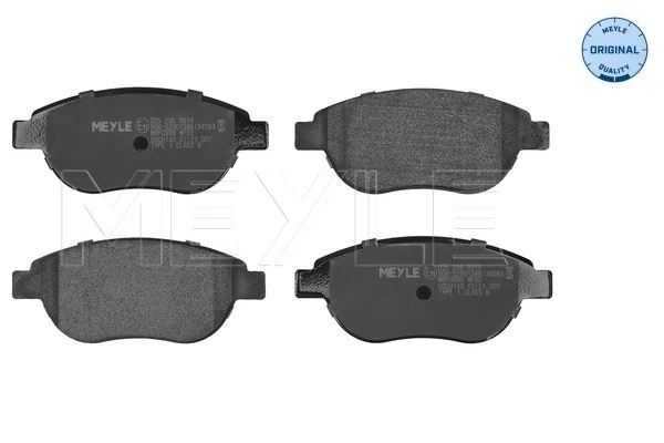 Sapatas do freio dianteiras de disco para Peugeot Partner I 5F