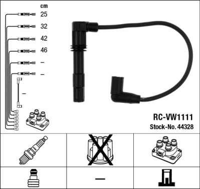 Fios de alta voltagem, kit Seat Toledo preço, a partir de 39,37 USD