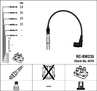Fios de alta voltagem, kit BMW 3 preço, a partir de 58,63 USD
