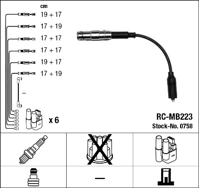 Fios de alta voltagem, kit Mercedes E preço, a partir de 80,03 USD