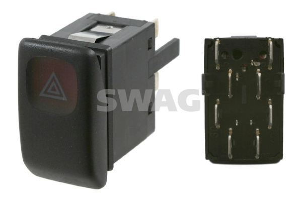 Botão de ativação do sinal de emergência para Volkswagen Golf 19E, 1G1