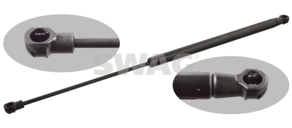 Amortecedor de tampa de porta-malas (de 3ª/5ª porta traseira) BM51F406A10CA Ford