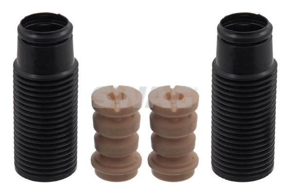 Pára-choque (grade de proteção) de amortecedor traseiro + bota de proteção para Audi 100 C2 43