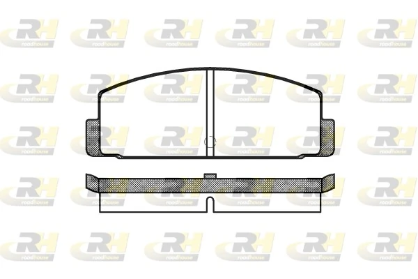  Sapatas do freio traseiras de disco Mitsubishi Galant IV sedan (A16) (1980 - 1984) IV