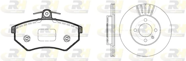 DP85011 Brembo Disco do freio dianteiro