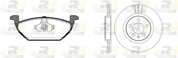 Disco do freio dianteiro DP85017 Brembo