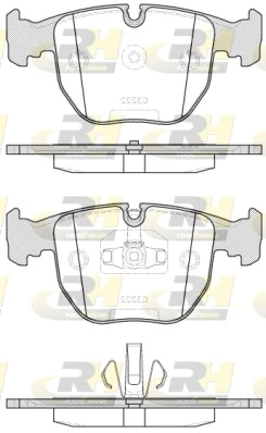 Sapatas do freio traseiras de disco BMW 34216799797 preço, a partir de 102,53 USD