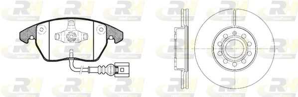 Compre DP85055 Brembo Disco do freio dianteiro