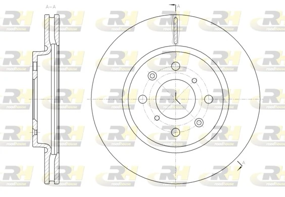 Disco do freio dianteiro para Suzuki Swift MZ, EZ