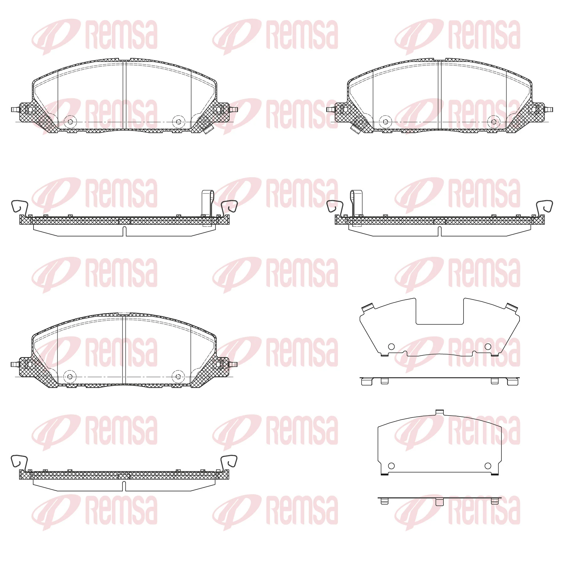 Sapatas do freio dianteiras de disco Ford Explorer preço, a partir de 39,76 USD