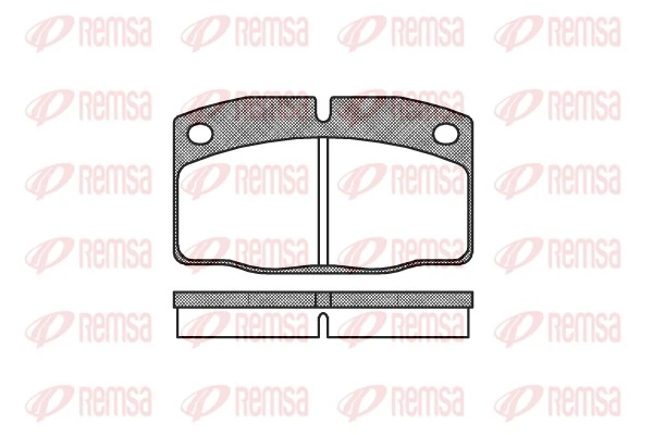 DP59011 Brembo Sapatas do freio dianteiras de disco