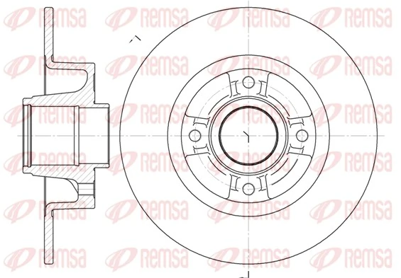 Compre 08A14110 Brembo Disco do freio traseiro