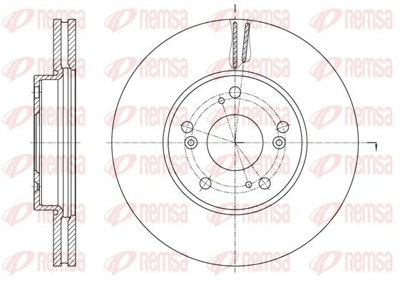  Disco do freio dianteiro Honda Civic X sedan (FC) (2015 - 2021) X
