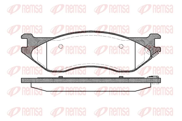 Compre 05139733AA Chrysler Sapatas do freio dianteiras de disco