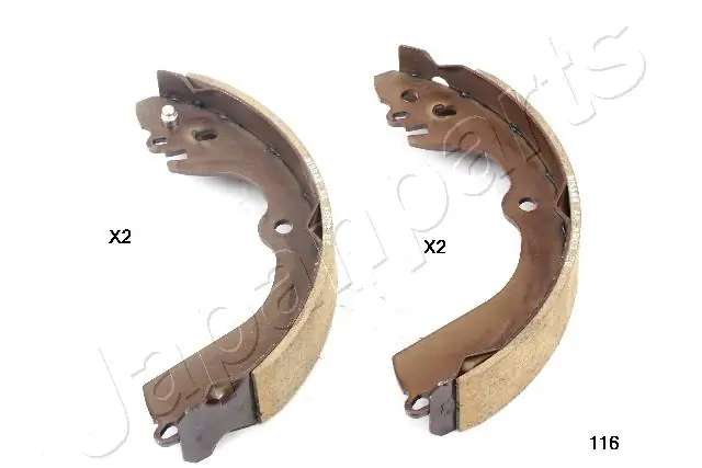 Sapatas do freio traseiras de tambor Japan Parts GF116AF preço, a partir de 35,71 USD