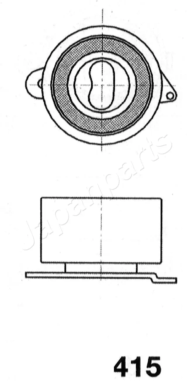 BE415 Japan Parts Rolo de reguladora de tensão da correia do mecanismo de distribuição de gás