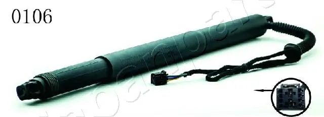 ZY0106 Japan Parts Amortecedor de tampa de porta-malas (de 3ª/5ª porta traseira)