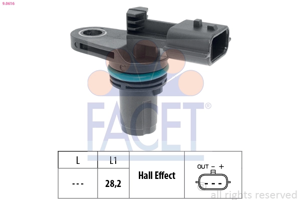 Sensor de posição da árvore distribuidora Nissan JUKE JPN F15