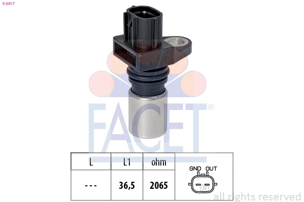 Sensor de posição (de revoluções) de cambota Cargo 150744 preço, a partir de 21,64 USD