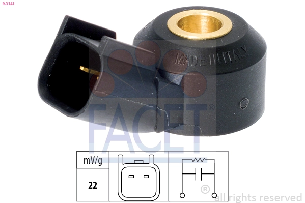 Sensor de detonação Ford Mondeo III B4Y