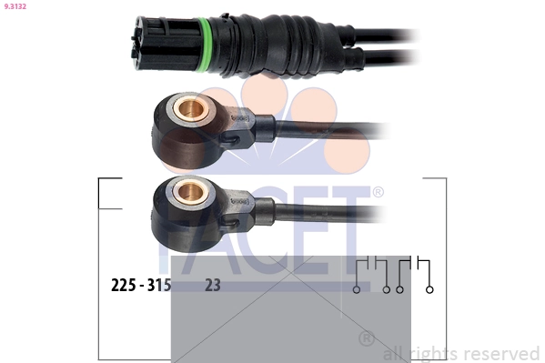 Sensor de detonação BMW 3  E46