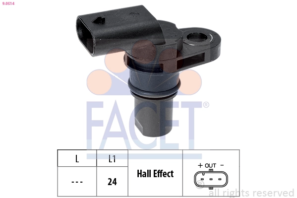 Sensor de posição da árvore distribuidora ERA Benelux 550476 preço, a partir de 31,20 USD