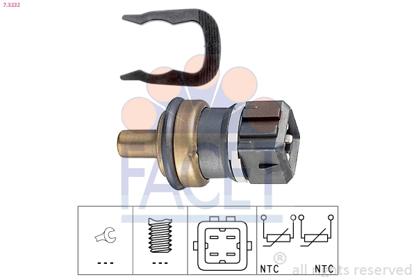 Compre ST224 Beru Sensor de temperatura do fluido de esfriamento