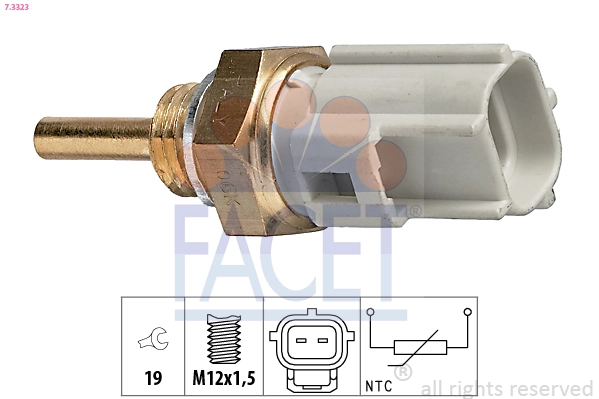 Compre 8942233030 Daihatsu Sensor de temperatura do fluido de esfriamento, no dispositivo