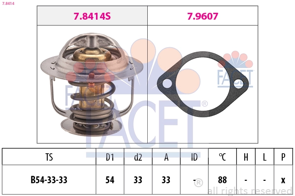 Termostato Mazda 323 III BF