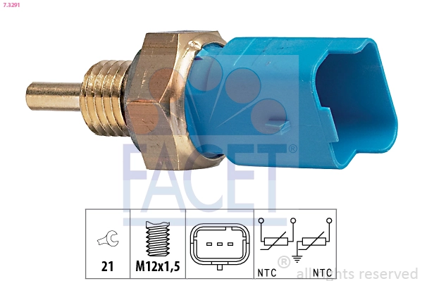 Sensor de temperatura do fluido de esfriamento Renault (RVI) 9636777280 preço, a partir de 15,16 USD