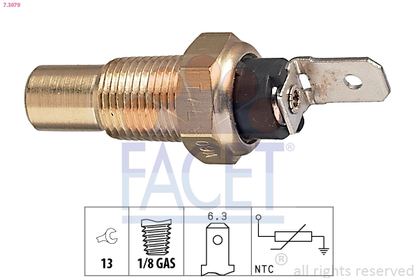 ST202 Beru Sensor de temperatura do fluido de esfriamento